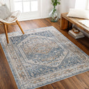 Surya Lillian LLL-2323 Oatmeal Machine Washable Area Rug by LIVABLISS