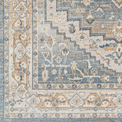 Surya Lillian LLL-2323 Oatmeal Machine Washable Area Rug by LIVABLISS