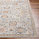 Surya Lillian LLL-2327 Gray Machine Washable Area Rug by LIVABLISS