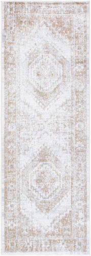 Surya Lillian LLL-2361 Charcoal Machine Washable Area Rug by LIVABLISS
