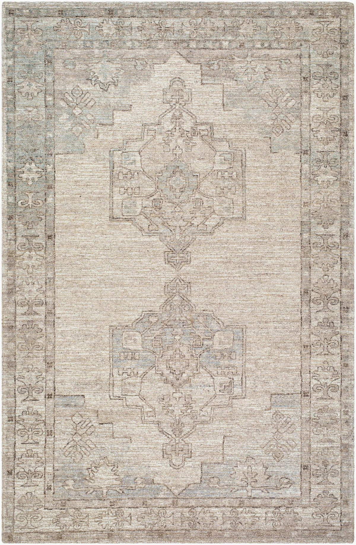 Livabliss x Lauren Liess Veil LLVE-2303 Taupe Area Rug