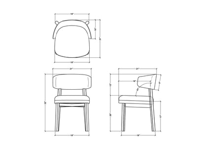 LIVABLISS Lindo LND-002 Dining Chair