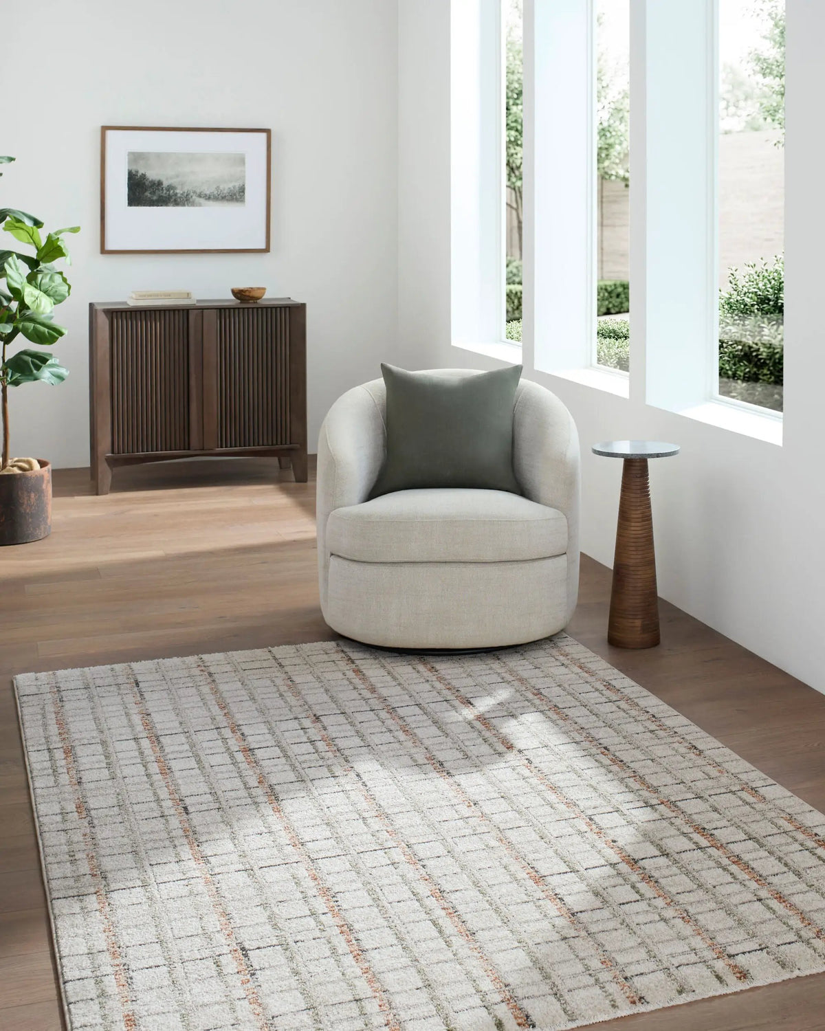 LIVABLISS Lausanne LNN-2314 Ivory Area Rug