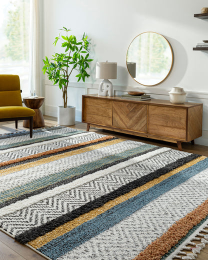 Surya Lofty LOF-2304 Off-White Area Rug by LIVABLISS