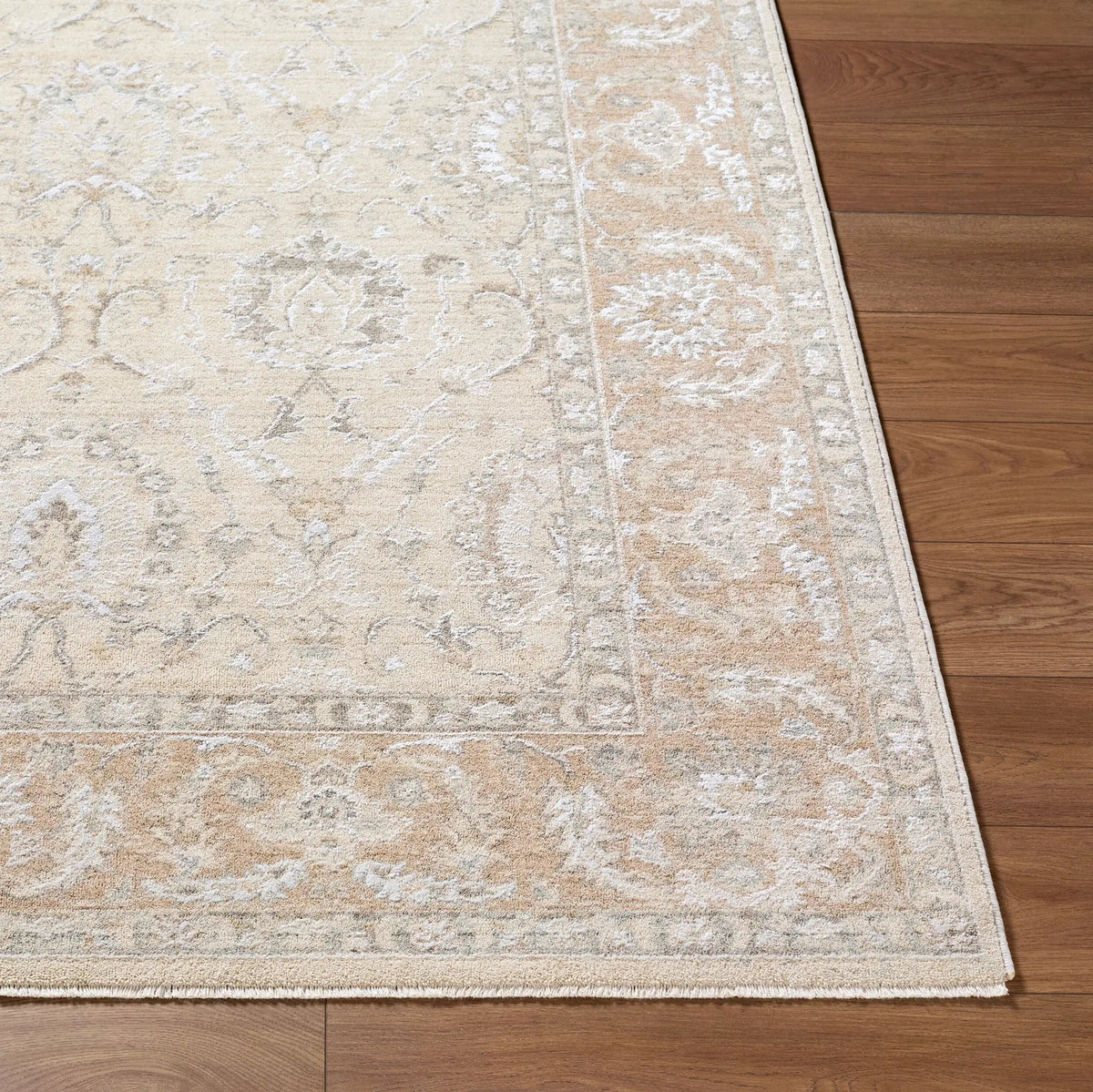 LIVABLISS Lotus LOT-2307 Cream Area Rug