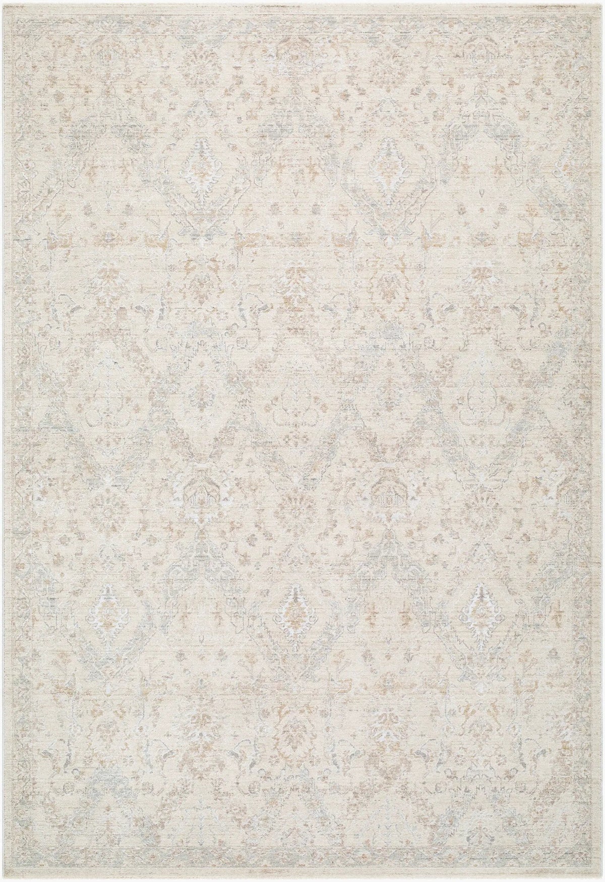 LIVABLISS Lotus LOT-2310 Cream Area Rug