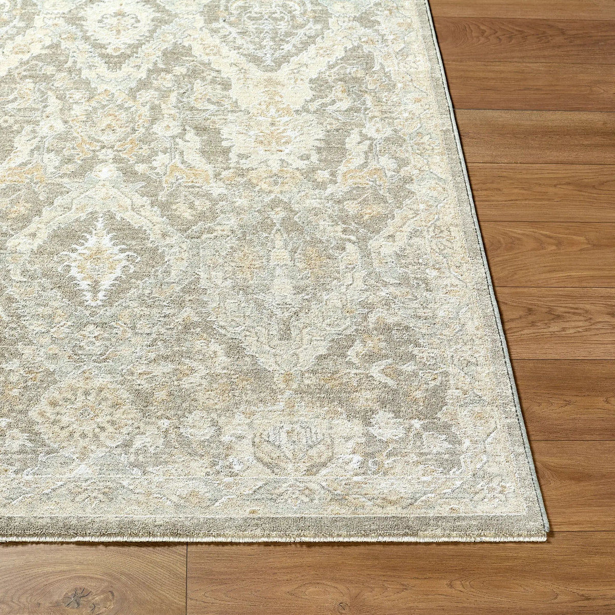 LIVABLISS Lotus LOT-2311 Medium-Gray Area Rug