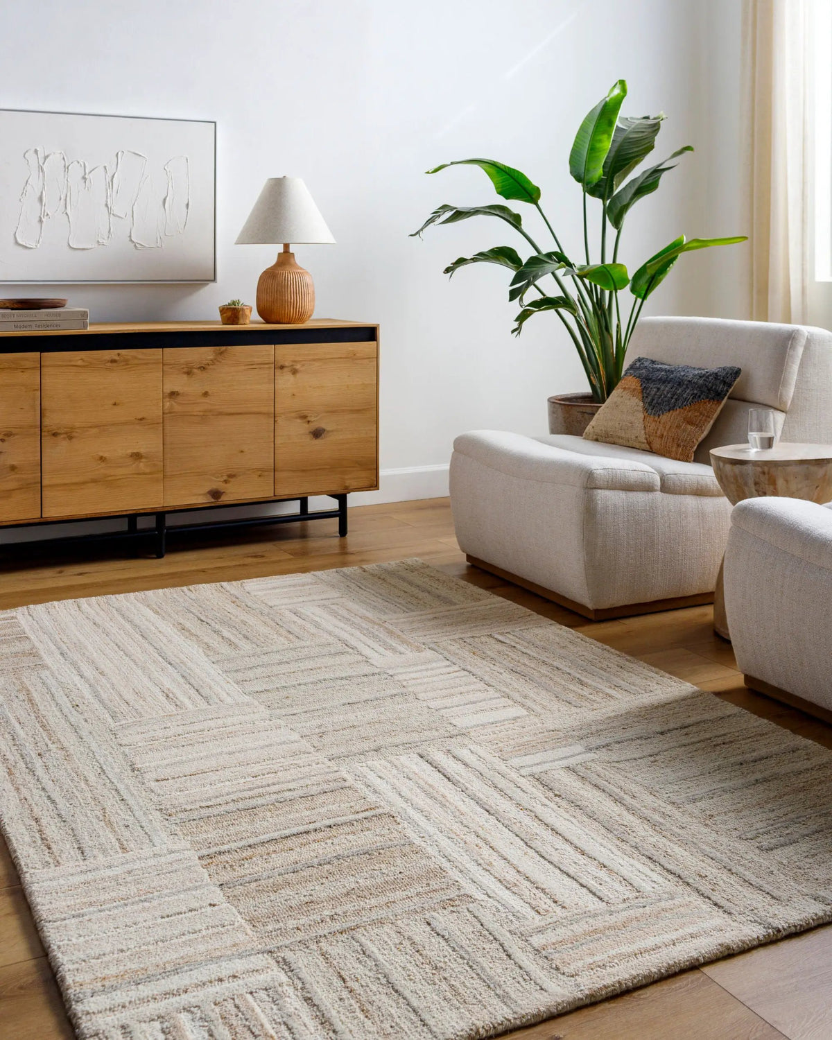 LIVABLISS La Puna LPN-2305 Taupe Area Rug