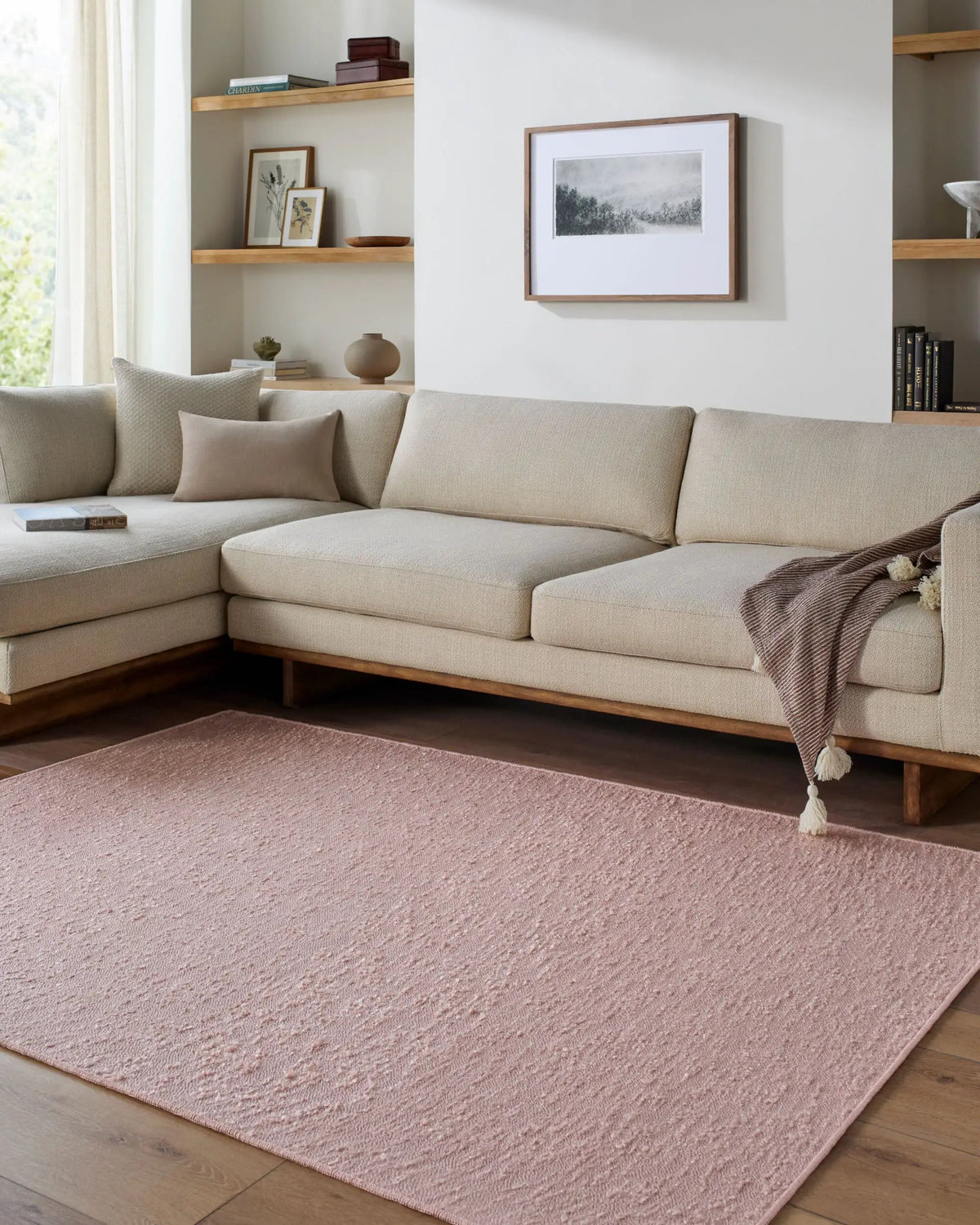 LIVABLISS Lush LSH-2309 Blush-Pink Area Rug
