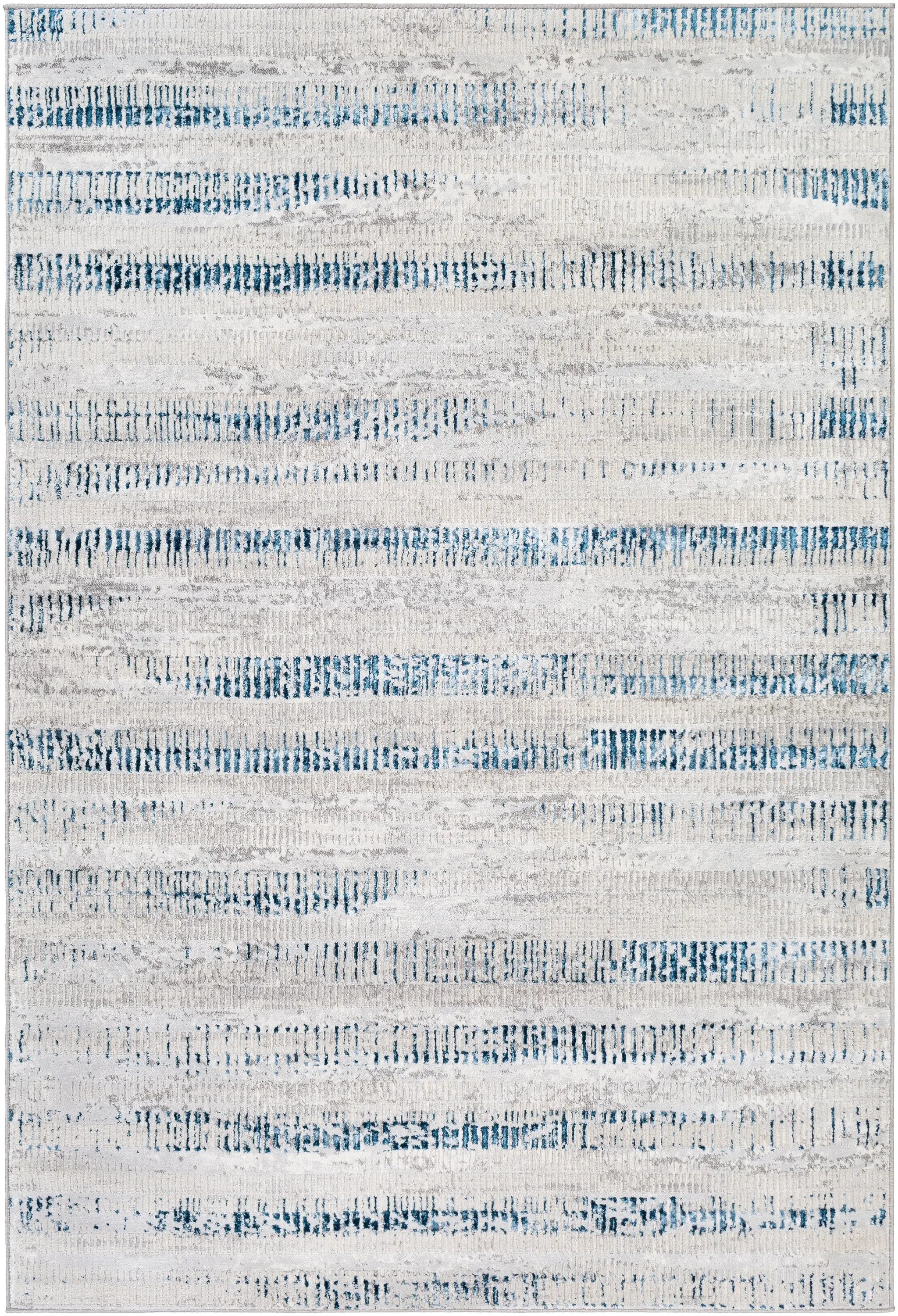 Lustro LSR-2309 Dark-Blue Area Rug by LIVABLISS