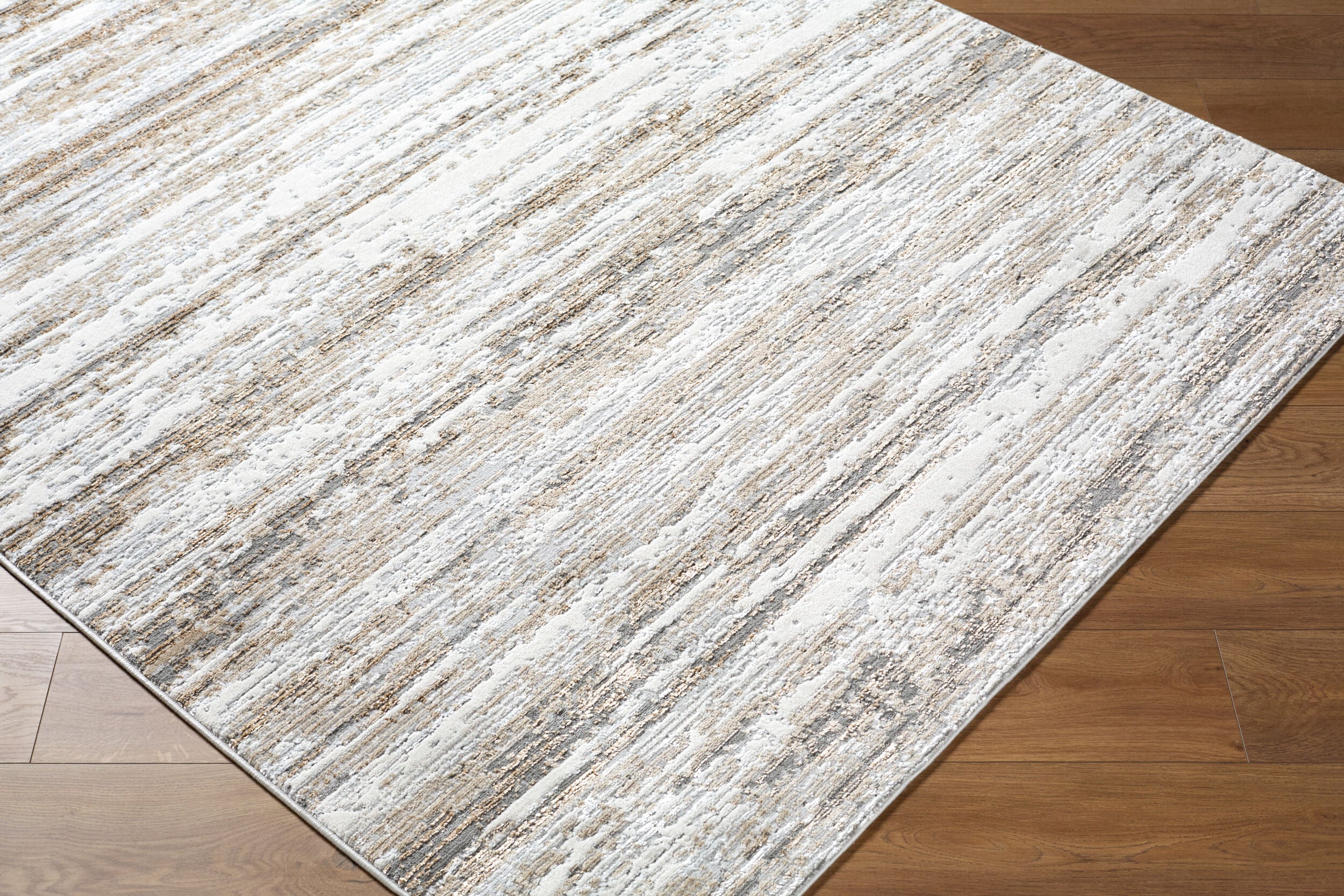 Surya Lustro LSR-2332 Light Gray Area Rug by LIVABLISS