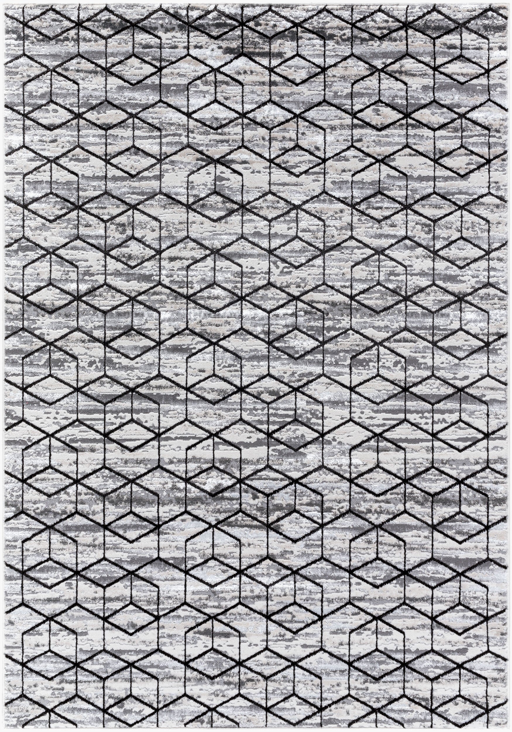 Surya Lustro LSR-2333 Gray Area Rug by LIVABLISS