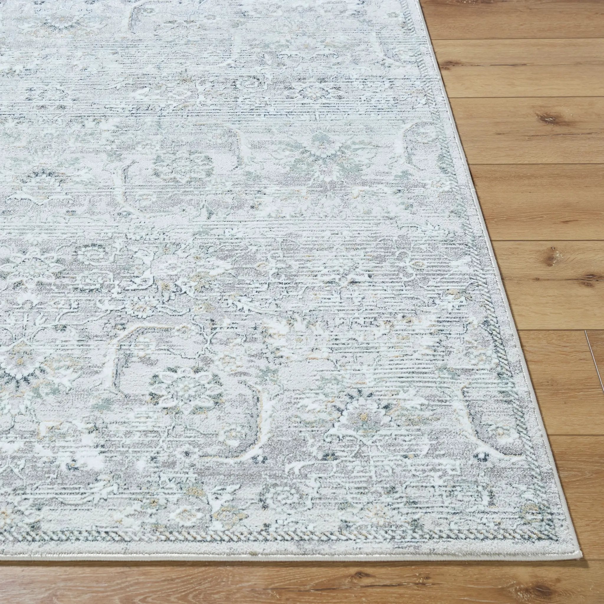 Lorenz LTZ-2302 Light-Sage Area Rug by LIVABLISS