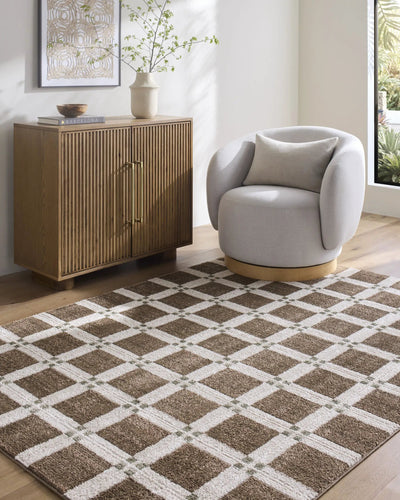 LIVABLISS La Luna LUU-2306 Dark-Brown Area Rug