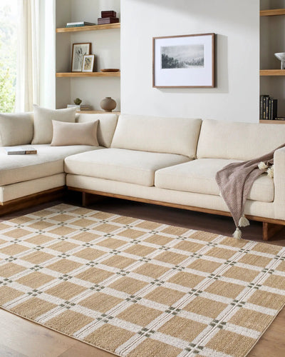 LIVABLISS La Luna LUU-2308 Tan Area Rug