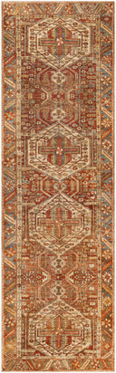 Surya Lavable LVB-2300 Orange Machine Washable Area Rug by LIVABLISS