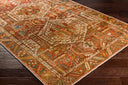 Surya Lavable LVB-2300 Orange Machine Washable Area Rug by LIVABLISS