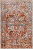 Surya Lavable LVB-2304 Brown Machine Washable Area Rug by LIVABLISS