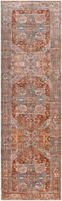 Surya Lavable LVB-2304 Brown Machine Washable Area Rug by LIVABLISS