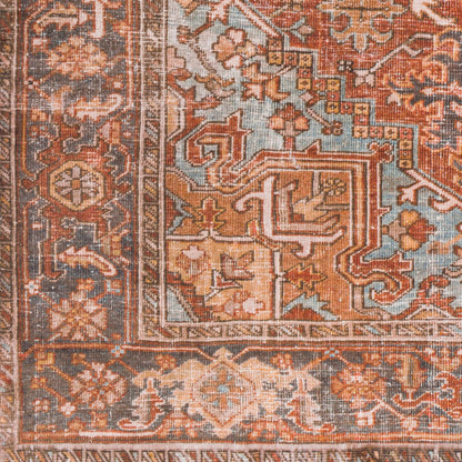 Surya Lavable LVB-2304 Brown Machine Washable Area Rug by LIVABLISS