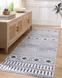 Surya Lavable LVB-2328 Charcoal Machine Washable Area Rug by LIVABLISS