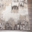 Surya Lavadora LVR-2315 Taupe Machine Washable Area Rug by LIVABLISS