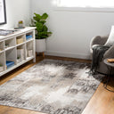 Surya Lavadora LVR-2315 Taupe Machine Washable Area Rug by LIVABLISS