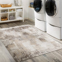 Surya Lavadora LVR-2315 Taupe Machine Washable Area Rug by LIVABLISS