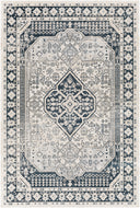 Surya Lavadora LVR-2324 Black Machine Washable Area Rug by LIVABLISS