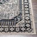 Surya Lavadora LVR-2324 Black Machine Washable Area Rug by LIVABLISS