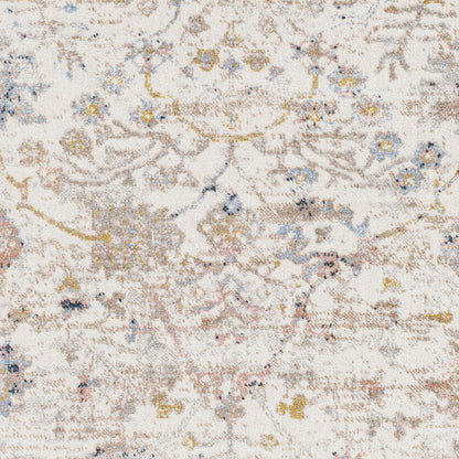 Surya Lavadora LVR-2358 Ivory Machine Washable Area Rug by LIVABLISS