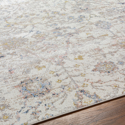 Surya Lavadora LVR-2358 Ivory Machine Washable Area Rug by LIVABLISS