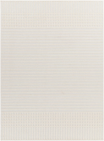 Surya Lyna LYA-2306 White Machine Washable Area Rug by LIVABLISS