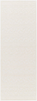 Surya Lyna LYA-2315 White Machine Washable Area Rug by LIVABLISS