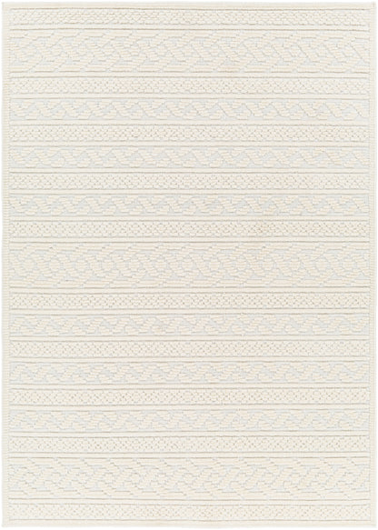 Surya Lyna LYA-2315 White Machine Washable Area Rug by LIVABLISS