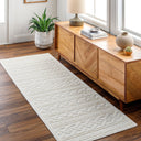 Surya Lyna LYA-2315 White Machine Washable Area Rug by LIVABLISS