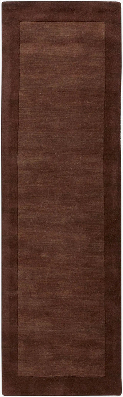 Mystique M-294 Dark-Brown Area Rug by LIVABLISS