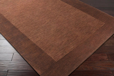 Mystique M-294 Dark-Brown Area Rug by LIVABLISS