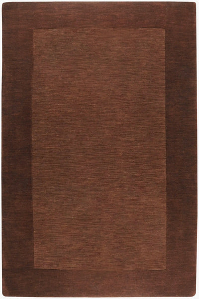 Mystique M-294 Dark-Brown Area Rug by LIVABLISS