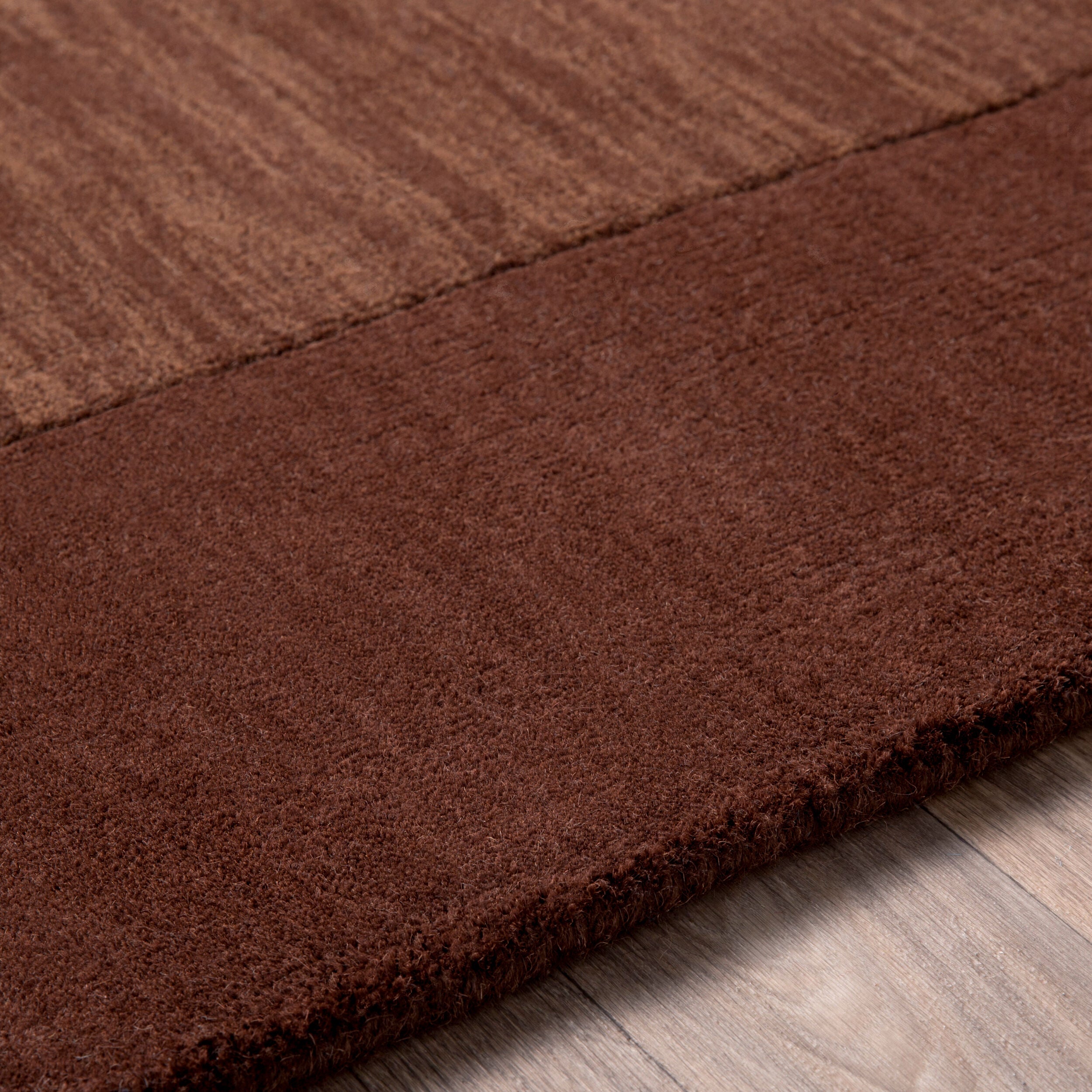 LIVABLISS Mystique M-294 Dark Brown Hand Loomed Area Rug