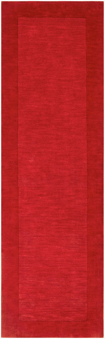 Mystique M-299 Red Area Rug by LIVABLISS