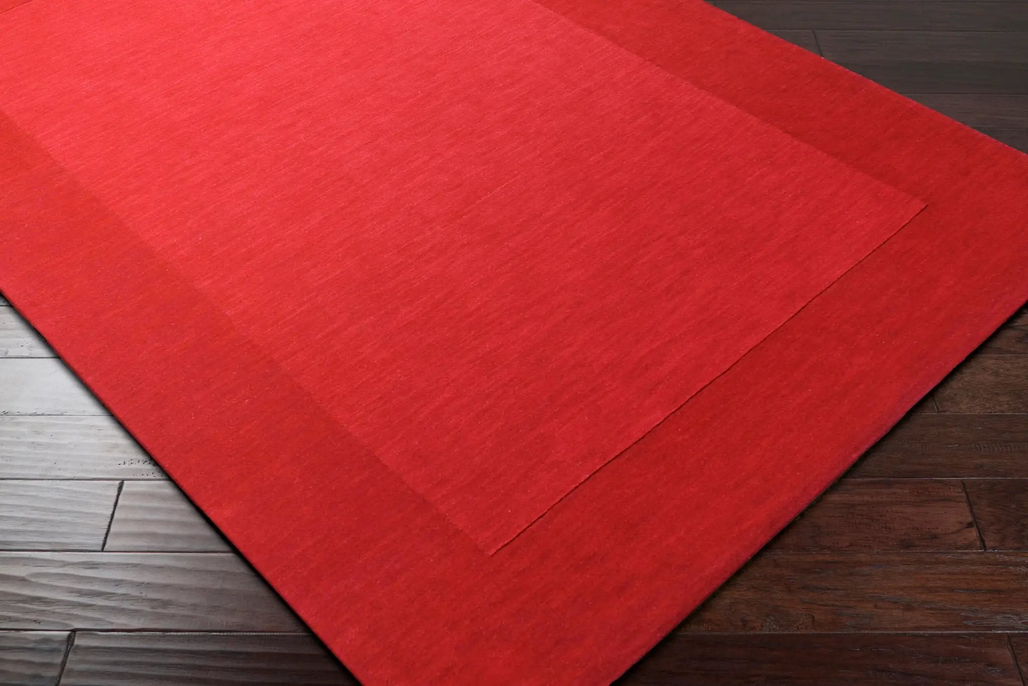 Mystique M-299 Red Area Rug by LIVABLISS