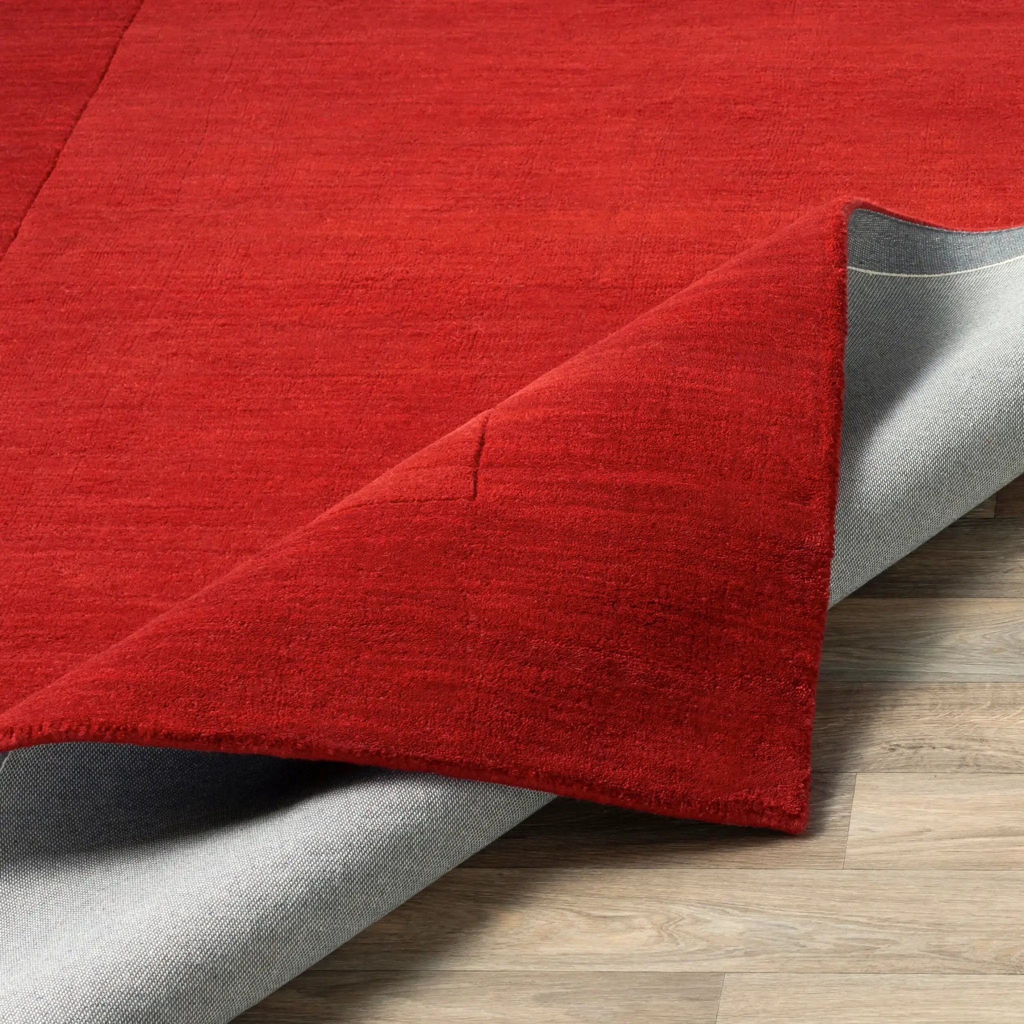 Mystique M-299 Red Area Rug by LIVABLISS