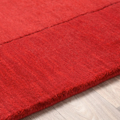 Mystique M-299 Red Area Rug by LIVABLISS