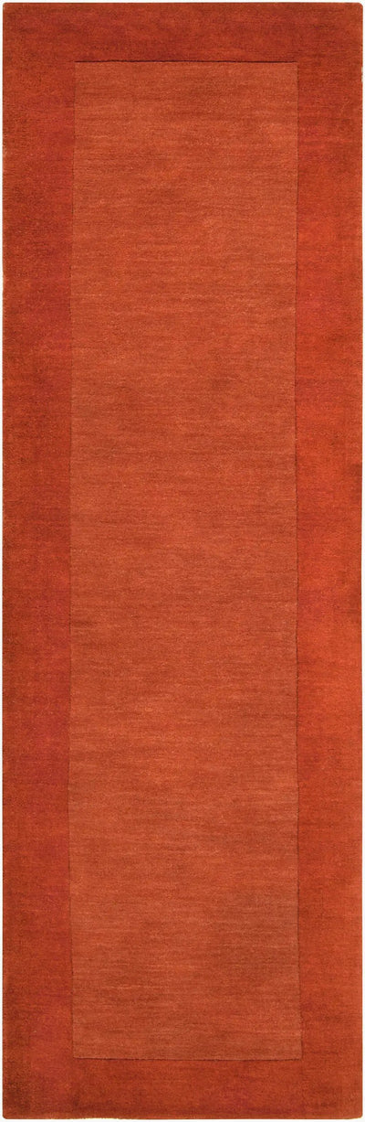 Mystique M-300 Rust Area Rug by LIVABLISS