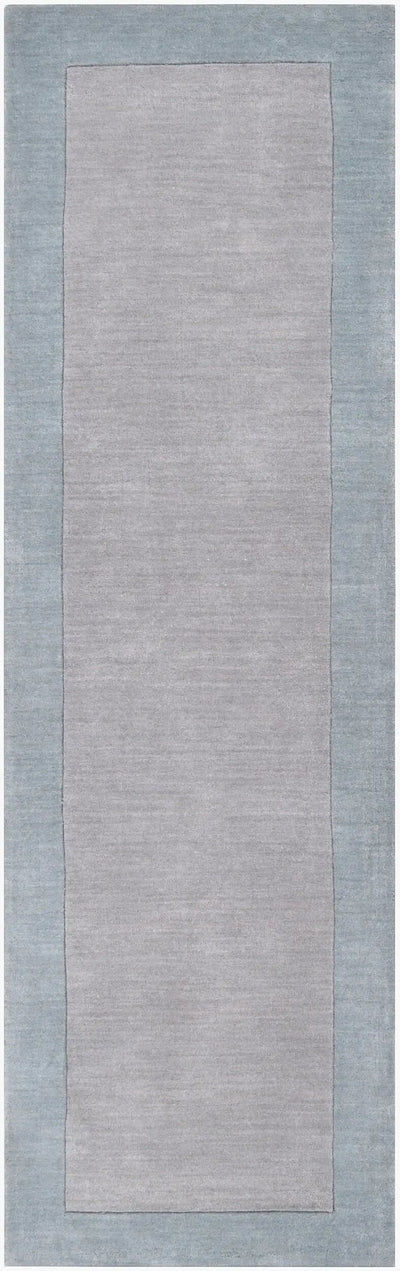 Mystique M-305 Medium Gray Area Rug by LIVABLISS
