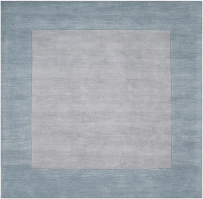 Mystique M-305 Medium Gray Area Rug by LIVABLISS