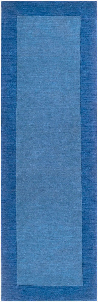 Mystique M-308 Dark Blue Area Rug by LIVABLISS