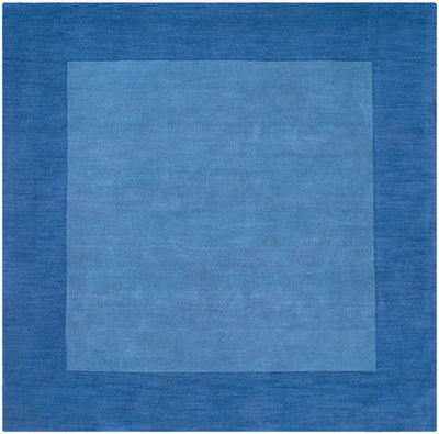 Mystique M-308 Dark Blue Area Rug by LIVABLISS
