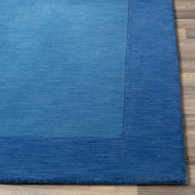 Mystique M-308 Dark Blue Area Rug by LIVABLISS